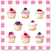 Folia, papier śniadaniowy, serwetki - Nuova R2S R2S Serwetki stołowe R2S 20 szt 414 CPKS - miniaturka - grafika 1