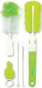 BabyOno BabyOno Szczotki do butelek i smoczków zielone 00143-2 - Akcesoria do karmienia - miniaturka - grafika 2