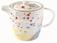 Dzbanki i imbryki - Nuova Easy life r2s PORCELANOWY DZBANEK IMBRYK NA HERBATĘ - Colour Splash 750 ml (2044 SPLA) 2044 SPLA - miniaturka - grafika 1