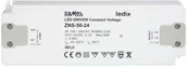 Zasilacze i transformatory - Zamel Zasilacz LED slim 50W 24V DC ZNS-50-24 LDX10000154 - miniaturka - grafika 1