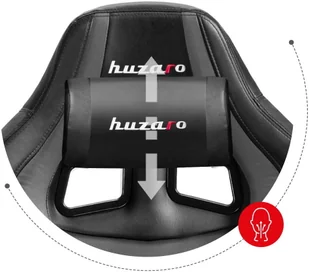 Huzaro Fotel gamingowy Huzaro FORCE 4.2 GREY HZ-Force 4.2 Grey - Fotele gamingowe - miniaturka - grafika 11
