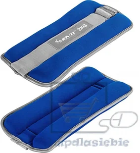 Movit Neoprenowe ciężarki mankiety odblaskowe - 2 x 2 kg - Pozostały sprzęt siłowy - miniaturka - grafika 12