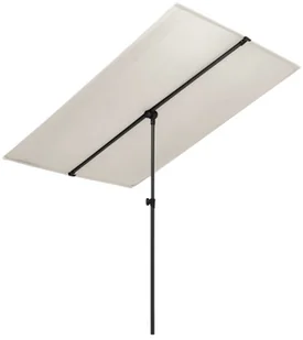 vidaXL Parasol ogrodowy na słupku aluminiowym 2x1,5 m piaskowy 47337 - Parasole ogrodowe - miniaturka - grafika 2