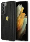 Etui i futerały do telefonów - Ferrari FESPEHCS21MBK S21+ G996 czarny/black hardcase On Track Perforated hurtel-68724-0 - miniaturka - grafika 1