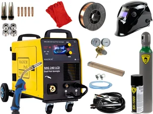 Magnum Spawarka MIG 240 LCD Dual Puls Synergia - Pakiet akcesoriów 1 - Spawarki - miniaturka - grafika 5