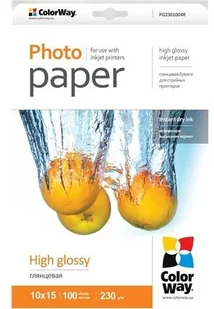 ColorWay High Glossy Photo Paper A4 230g/m 100 sheets PG230100A4 - Papier do drukarek - miniaturka - grafika 2