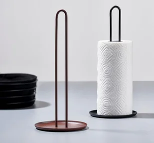 ZONE Denmark ZONE Denmark SINGLES Stojak na Ręczniki Papierowe - Czarny 330464 - Stojaki na ręczniki papierowe - miniaturka - grafika 2