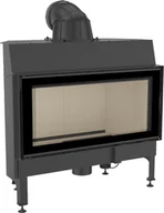 Kominki wolnostojące - Kratki.pl Marek Bal Kominek powietrzny stalowy NADIA 14 kW  200 NADIA/14 - miniaturka - grafika 1