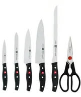 Nożyce kuchenne - Zwilling Twin Pollux ZWILLING Pollux bliźnięta  zestaw 5 nożyce do domestiques nóż uniwersalny, kolor czarny 30752-006 - miniaturka - grafika 1