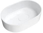 Umywalki - Omnires CADENCE620BP CADENCE620BP CADENCE umywalka nablatowa Marble+ 62 x 42 x 19 cm biały połysk - miniaturka - grafika 1