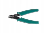 Kombinerki i obcęgi - Szczypce Cążki Precyzyjne Wygodne Czarne 13cm - miniaturka - grafika 1