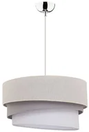 Lampy sufitowe - Trio Duolla Żyrandol na drucie 1xE27/40W/230V jasnoszary - miniaturka - grafika 1