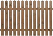 Ogrodzenia - NATERIAL Płot sztachetowy prosty NIVE 180x120 cm NATERIAL - miniaturka - grafika 1