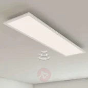 Lampy sufitowe - Briloner Panel LED 7189-016 z czujnikiem 119,5x29,5cm - miniaturka - grafika 1