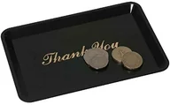 Tace i patery - Genware Towary Gen NEV-3022  03 taca, koronka "Danke, 4.1/5,1 cm X 6.1/5,1 cm czarna NEV-3022-03 - miniaturka - grafika 1