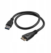 Kable komputerowe i do monitorów - Akyga Kabel Usb - micro Usb B 3.0 AK-USB-26 0.5m - miniaturka - grafika 1