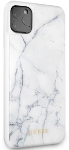 Guess Marble - Etui iPhone 11 Pro Max biały - Etui i futerały do telefonów - miniaturka - grafika 7