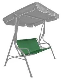 Happy Green Tekstylne siedzisko na huśtawkę ciemnozielone - Parasole ogrodowe - miniaturka - grafika 2