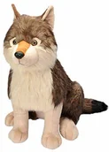 Maskotki i pluszaki - Wild Republic 19518 Lobo Peluches Little Biggies wilk pluszowy, gigantyczna miękka zabawka, 53 cm 19518 - miniaturka - grafika 1