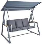 Huśtawki - NATERIAL Huśtawka ogrodowa Oris antracytowa Naterial - miniaturka - grafika 1