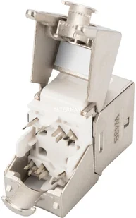 Digitus Moduł Keystone RJ45 (8P8C) kat. 6A STP, LSA, beznarzędziowy DN-93617 - Kable komputerowe i do monitorów - miniaturka - grafika 2