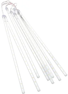 vidaXL Lampki choinkowe  Lampki meteory 8 szt. 50 cm 288 ciepłe białe LED wewn./zewn 328546 - Oświetlenie świąteczne - miniaturka - grafika 5