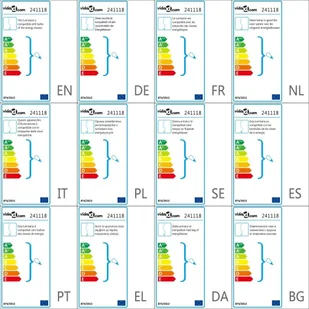 VidaXL Kryształowa lampa wisząca z abażurem 26 x 70 cm 241118 - Lampy sufitowe - miniaturka - grafika 9