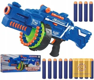 Hasbro Wyrzutnia karabin Blaze Storm + naboje 40szt STREFADZIECIAKOW.PL KX670 - Zabawki militarne - miniaturka - grafika 2