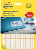 Etykiety do drukarek - Avery Zweckform Etykiety ZF do opisywania ręcznego 37 x 5 mm 1976 etykiet 3322 - miniaturka - grafika 1