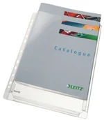 Koszulki na dokumenty - Leitz plastikowa koszulka na dużym multilochung z zakładkami bocznymi, otwór na górze A4 5 sztuki przezroczysty 47188 - miniaturka - grafika 1