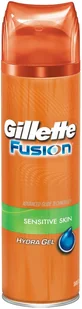 Gillette Procter&Gamble Fusion Sensitive Skin Żel do golenia dla mężczyzn dla skóry wrażliwej 200 ml - Kosmetyki do golenia - miniaturka - grafika 2
