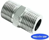Akcesoria pneumatyczne - ADLER Nypel gwint zewnętrzny 1/2" na gwint zewnętrzny 1/2" - (0120.3) 0120.3 - miniaturka - grafika 1