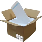 Systemy ekspozycyjne i znaki informacyjne - Koperta z taśmą silikonową C5 500 szt biała - miniaturka - grafika 1