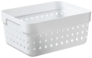 Plast Team SOUL ORGANIZER KOSZYK 15,8 X 11,8 X 7,3 CM BIAŁY DELHAN 5023-53 - Pojemniki łazienkowe - miniaturka - grafika 3