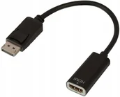 Adaptery i przejściówki - Lindy Przejściówka Displayport 1.2 Hdmi 4K 41718 - miniaturka - grafika 1