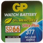 Baterie i akcesoria - GP Batteries Silver Oxide Cell 377 Silver Oxide 1.55 V NON-rechargeable battery  NON-rechargeable batteries (Silver Oxide, Button/Coin,,,,, 1.55 V, SR66, Stainless Steel) 042UP377A1 - miniaturka - grafika 1