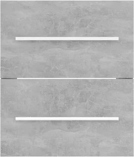 VidaXL Lumarko Szafka pod umywalkę, szarość betonu, 41x38,5x48 cm, płyta 804687 VidaXL - Meble łazienkowe - miniaturka - grafika 5