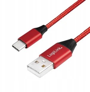 LogiLink USB-C 0.3m czerwony CU0147 - Kable USB - miniaturka - grafika 4
