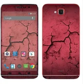 Etui i futerały do telefonów - Wiko Royal Sticker Royal tatuaż ścienny RS. 97377 samoprzylepny do Slide z motywem rys czerwony RS.97377 - miniaturka - grafika 1