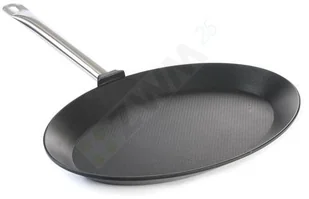 Hendi Patelnia owalna do ryb Profi Line 400mm x 275mm x 35mm 629604 - Wyposażenie lokali gastronomicznych - miniaturka - grafika 5