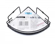 Pojemniki łazienkowe - BATHLAB BATHLAB CARL BLACK PÓŁKA ŁAZIENKOWA WISZĄCA METAL HTWM2581 3 - miniaturka - grafika 1