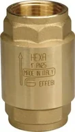 Zawory i kraniki - Effebi EFFEBI HEXA Zawór zwrotny z plastikowym grzybkiem 3/4" 2301G405 - miniaturka - grafika 1