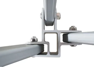 Expodom Namiot ekspresowy 3x3m - profil aluminiowy sześciokątny, Czerwony - Pawilony ogrodowe - miniaturka - grafika 5