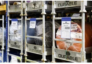 Durable Magnetyczna kieszeń magazynowa Durable Plus A4 pozioma 10 szt. 174807 - Artykuły do ekspozycji w sklepie - miniaturka - grafika 3