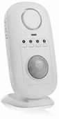 Czujniki ruchu i zmierzchu - Smartwares SMA-40151 czujnik ruchu z funkcją alarmu i kodem PIN, 6 V, biały - miniaturka - grafika 1
