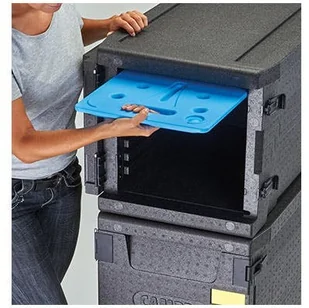 Cambro Wkład chłodzący GN 1/2 do termosu GoBoxes, niebieski | Camchiller CP2632443 - Wyposażenie lokali gastronomicznych - miniaturka - grafika 2