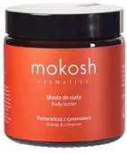 Balsamy i kremy do ciała - Mokosh masło do ciała, pomarańcza z cynamonem, 120ml MOK000025 - miniaturka - grafika 1