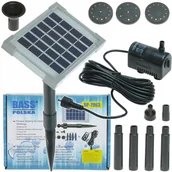 Fontanny ogrodowe - Pompa Solarna Do Oczka Wodnego Słoneczna Fontanna - miniaturka - grafika 1