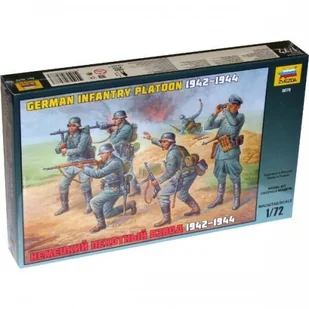 Zvezda German Infantry WWII MZV-8078 - Modele do sklejania - miniaturka - grafika 4