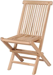 vidaXL Składany stół jadalniany i 4 krzesła, lite drewno tekowe - Meble ogrodowe vidaXL Składany stół jadalniany i 4 krzesła, lite drewno tekowe - Meble ogrodowe - miniaturka - grafika 5